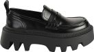 Buffalo Flora Loafer - Zwart - Maat 40 - Dames - Herfst/Winter 2023