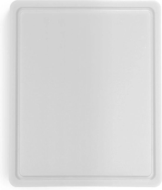 HENDI Snijplank HACCP – dubbelzijdig – sapgeul – 325x265 mm – wit
