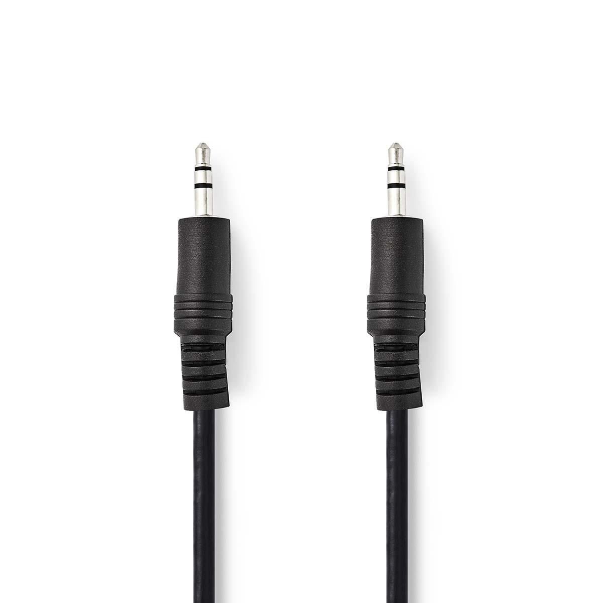 Nedis 3.5mm Audio Cable - 0.5m - Anthracite