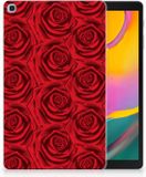 B2Ctelecom Samsung Galaxy Tab A 10.1 (2019) Uniek Tablethoesje Red Roses