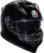 AGV K7 Mono S26 Helm, schwarz, XS (53/54)