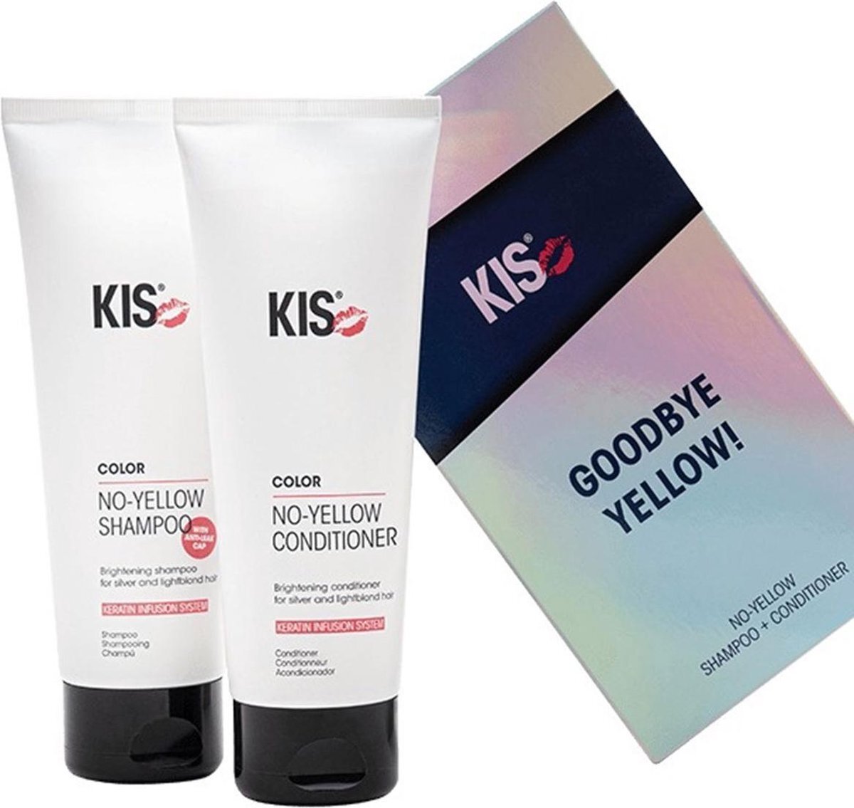 KiS-KiS KIS Duo Set No Yellow Shampoo & Conditioner