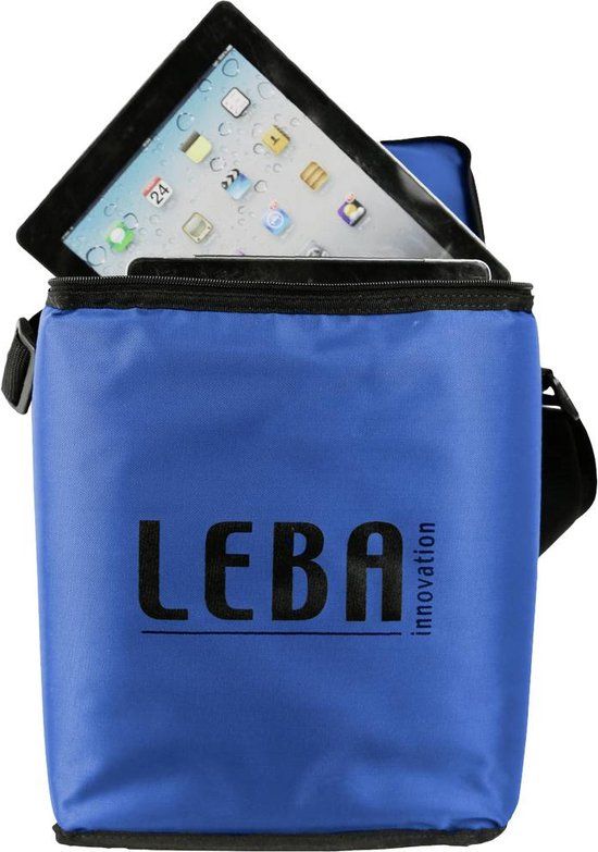 Leba Innovation NoteBag 5 Laad- en managementsysteem Mobiel laadsysteem Tablets, iPads Blauw