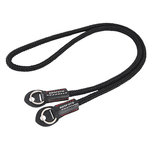 GGS GGSFoto NMS-1BB Black Neckstrap RoundMount