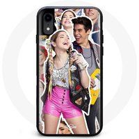 Maniacase Etui voor iPhone XS Max Poursuis Tes Rêves Mía Cáceres et Álvaro Paz poster