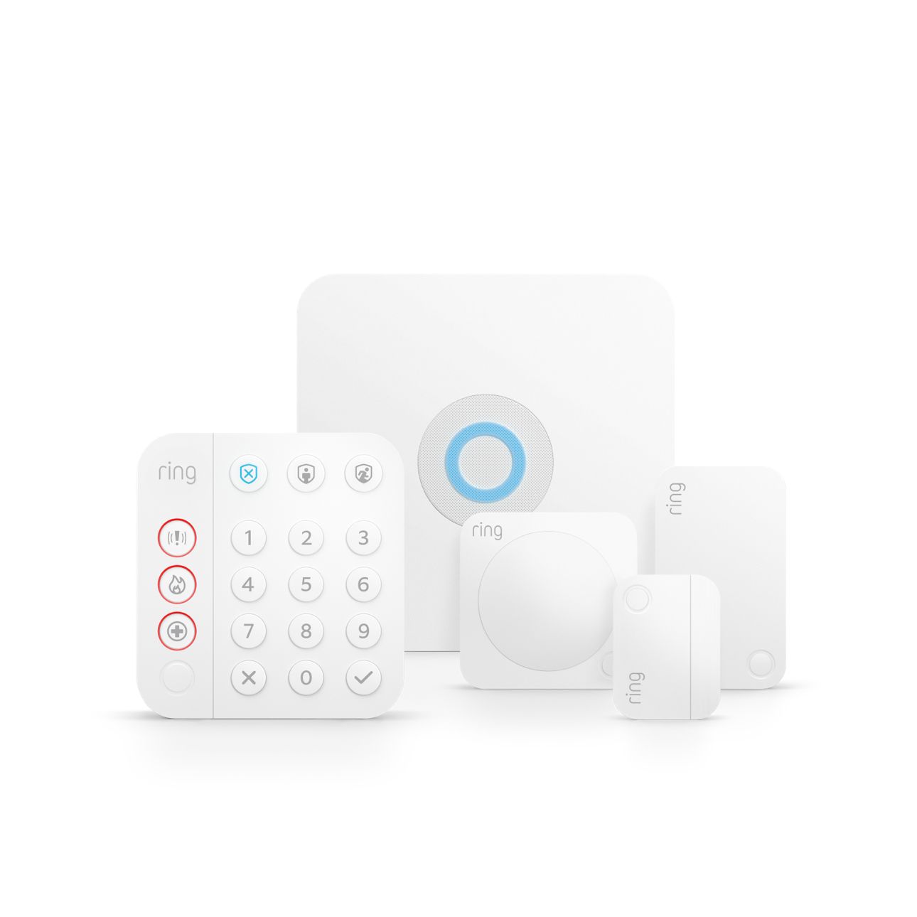 Ring Alarm Security Kit 5-delig 2nd Generation - Wit