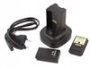 Chargeur double sans marque, incluant 2 batteries de 3600 mAh - Noir (Xbox 360)