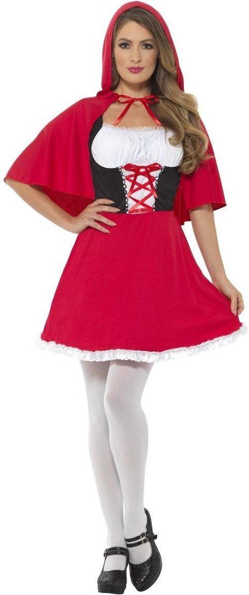 Smiffys Roodkapje Kostuum Carnaval - 5020570103289