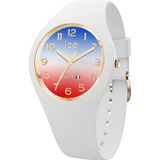 Ice Watch ICE cocorico - Horizon sunset 023251 Horloge - Siliconen - Wit - Ø 37 mm