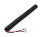 Fega batterie de secours NiMH 4,8V 500mAh L1x4 Lady N, avec câble de 60mm et connecteur, adapté pour Fega et Schmitt KMU003