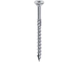 WOODIES® Ultimate Platverzonkenkopschroef Torx Verzinkt 8x240 Deeldraad VE=50