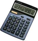 Olympia LCD 5112 - Desktop Calculator - 12 Digits - Metal/Plastic - Blue