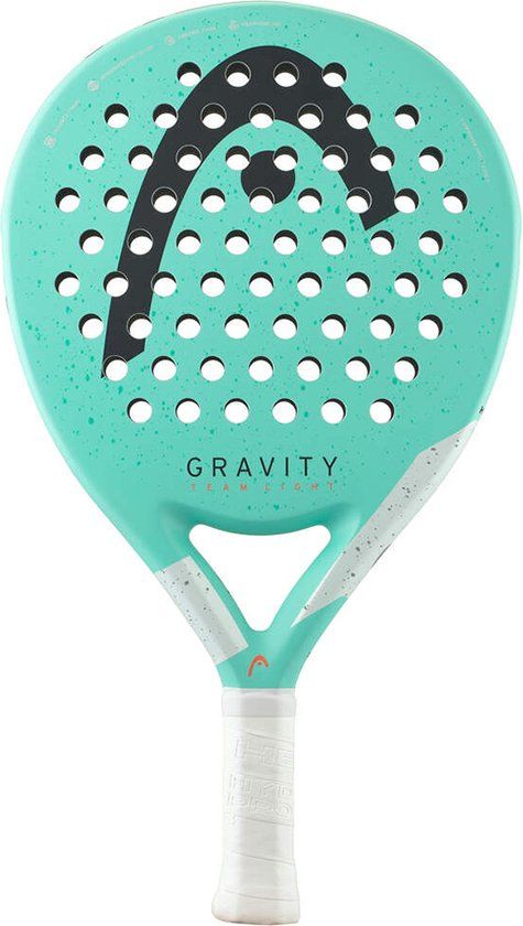 HEAD - Gravity Team Light Padel Racket - Mintgroen - Heren - Rond - Tot 365 gram