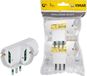 VIMAR .B Multi-Adapter SICURY 250V verticaal verplaatst - Set van 2 - 2P+T 16A standaard IT type S17