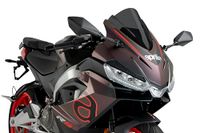 Puig 22273F Z-Racing voorruit – aerodynamisch ontwerp en verbeterde bescherming voor uw sportmotorfiets, donker gerookt