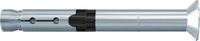 Fischer FH II 12/50 Veiligheidsankers - Platverzonkenkop - Staal (25 stuks)