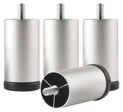 Aluminium Set mit 4 verstellbaren Möbelbeinen