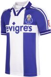 COPA FC Porto 1998/99 Retro Voetbalshirt Heren Blauw Wit S