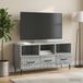 Maison Exclusive - meuble TV, couleur Sonoma gris, 102 x 34,5 x 50 cm, matériau : panneau de particules