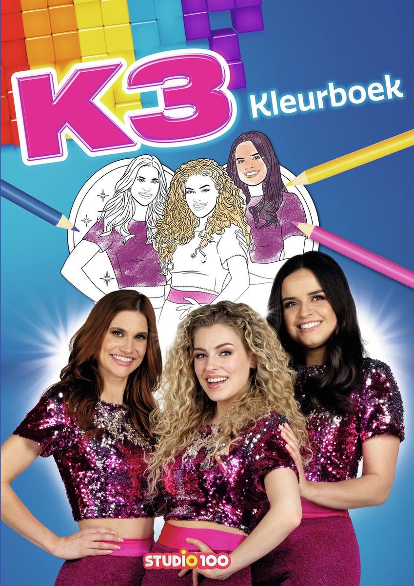 K3 kleurboek - Vleugels - 9789462776630