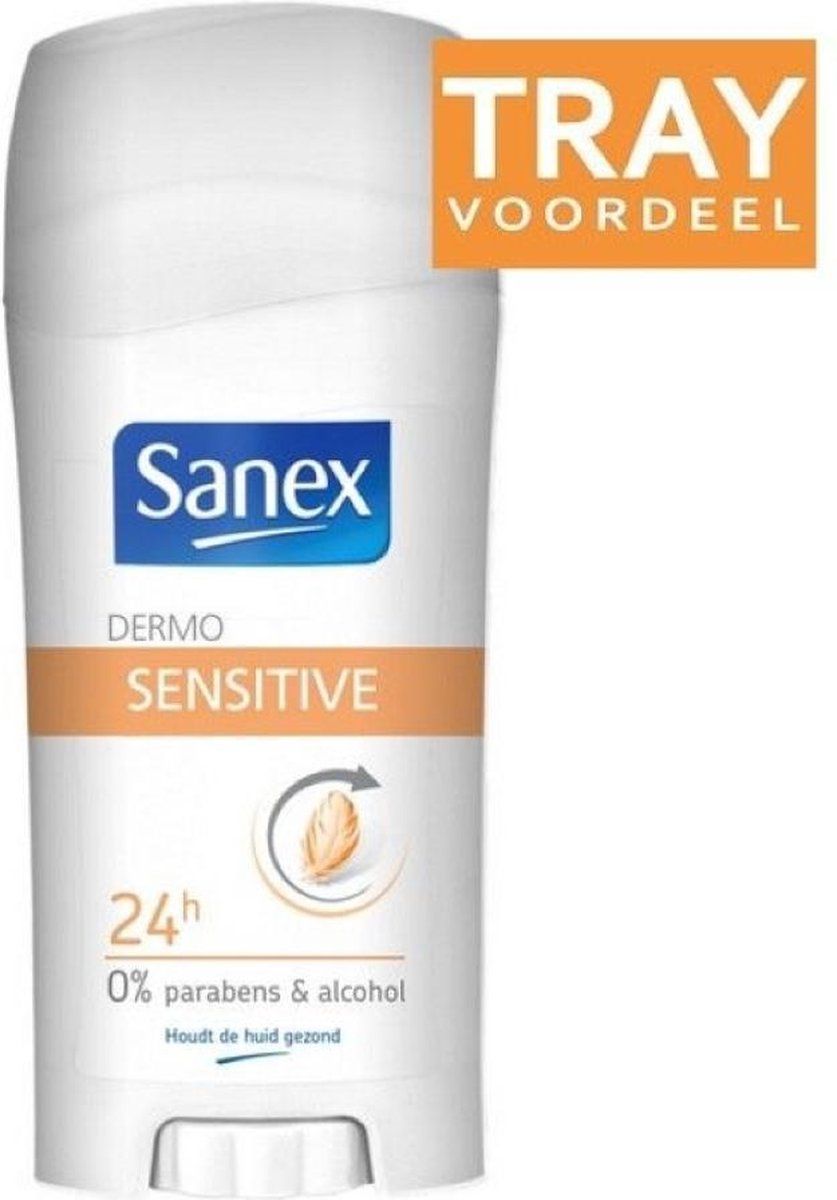 Sanex Dermo Sensitive Deodorant Stick - 5-pack - 65ml