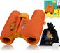DieMaus - 6x21 Verrekijker pour Enfants - Orange - Avec Pochette