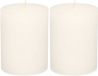 Atmosphera Stompkaars - 2x - wit - 7 x 9 cm