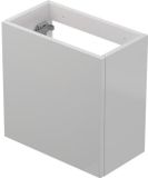 INK - Fontein Onderkast P2O Deur Greeploos Gelakt Universeel Draaiend - 400x220x400 mm - Hg Wit