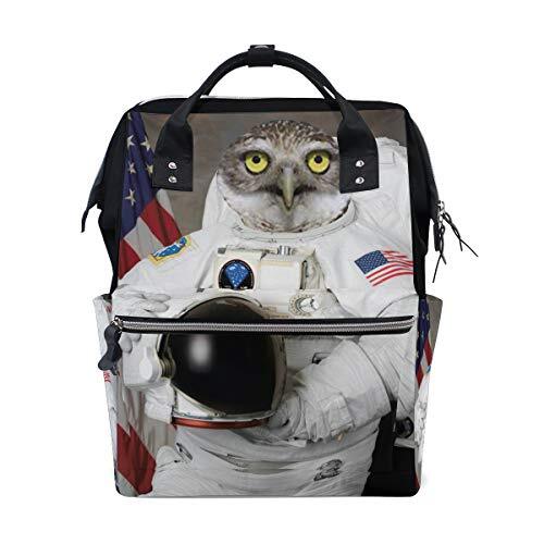 MONTOJ Astronaut Eagle Animal In Space canvas Reistas Campus Rugzak