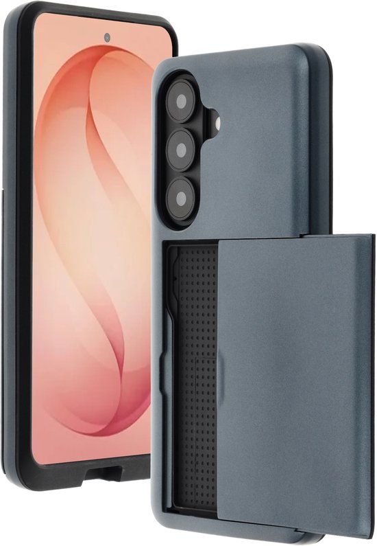 imoshion Hoesje met Pasjeshouder - Geschikt voor Samsung Galaxy S26 Plus - Donkerblauw