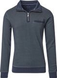 CASA MODA comfort fit pull marin - gris chiné