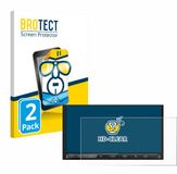 BROTECT - Screenprotector voor Kenwood DMX8021DABS - Folie Beschermfolie transparant 2 Stuks
