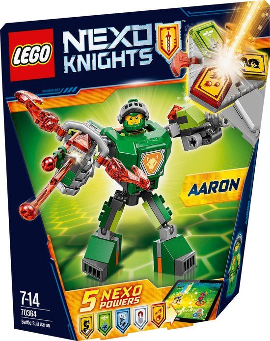 LEGO NEXO KNIGHTS 70364 - Gevechtsuitrusting Aaron