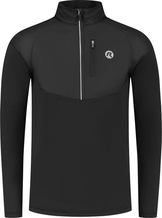 Rogelli Essential Windblock Hardloopshirt - Heren - Zwart - Maat M