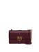 PINKO Sac à main 'LOVE ONE CLASSIC' bordeaux