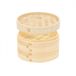 Decopatent panier vapeur bambou 3 pièces avec couvercle - Ø24 cm