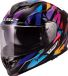 LS2 FF818 Storm III Kaos Integraalhelm - Maat S - Zwart/Paars