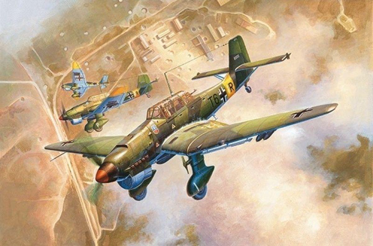 Trumpeter Junkers Stuka JU-87B-2 - 9580208024219