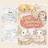 Cosy Colouring Book