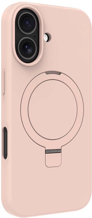 dbramante1928 Roskilde Kickstand MagSafe Hoesje met Ring Standaard voor iPhone 17 - Roze