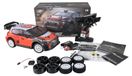 Citroen voiture RC 1:14 C3 WRC - 4WD - Borstelloos - 45 km/h - RTR noir-rouge