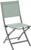 Hespéride Set van 4 opvouwbare tuinstoelen Essentia olijfgroen