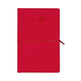 Aurora Universe Tesoro weekagenda met uurindeling 2027 rood (1 week per 2 pagina's) 6-talig