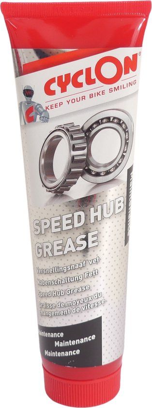 Cyclon Speed Hub V.N.O. Grease - 150ml - Red
