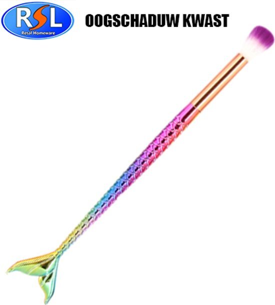 RSL Homeware Resal Make Up Professioneel Oogschaduw Kwast - Dolphin