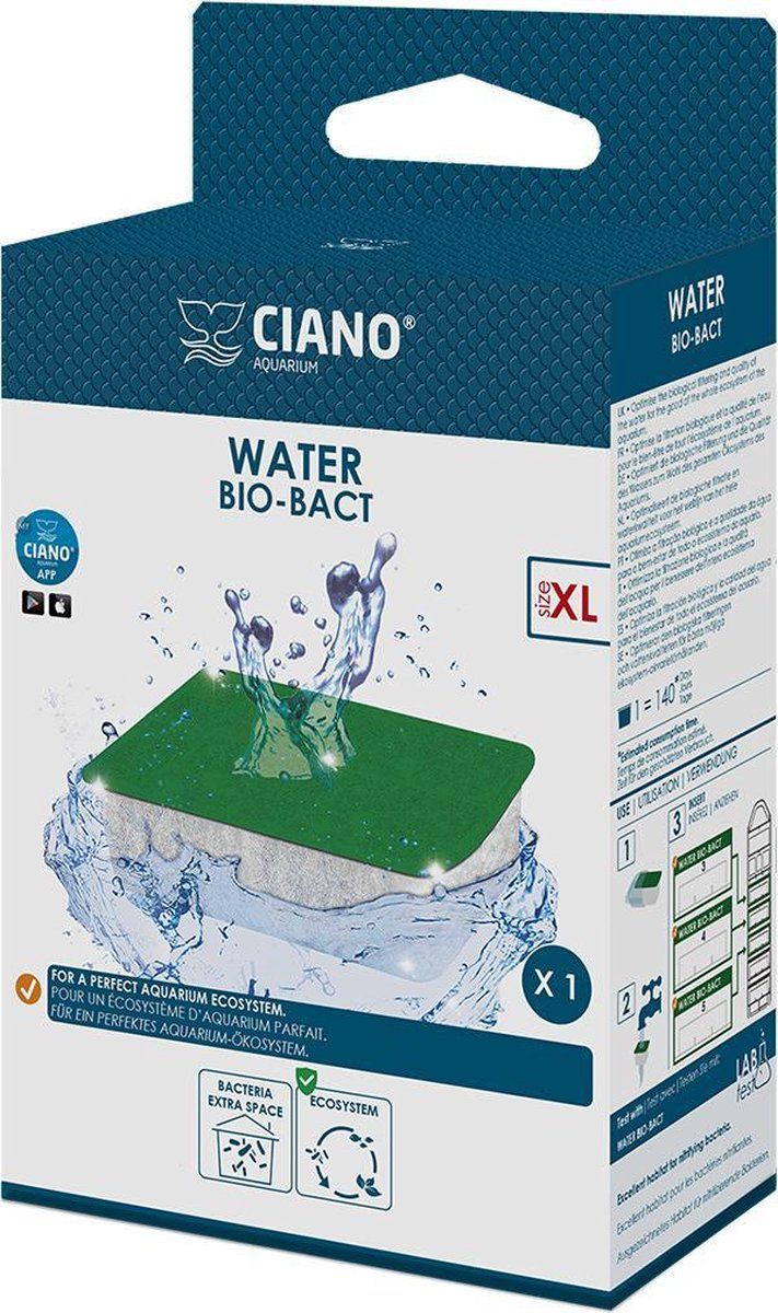 Ciano Vervangende pads (XL) CFBIO XL - Type Bio-Bact