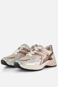 Gabor Sneakers zilver Leer