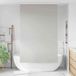 Maison Exclusive - Rideau de douche avec caisse intégrée, dimensions 140x240 cm, largeur du tissu 136 cm