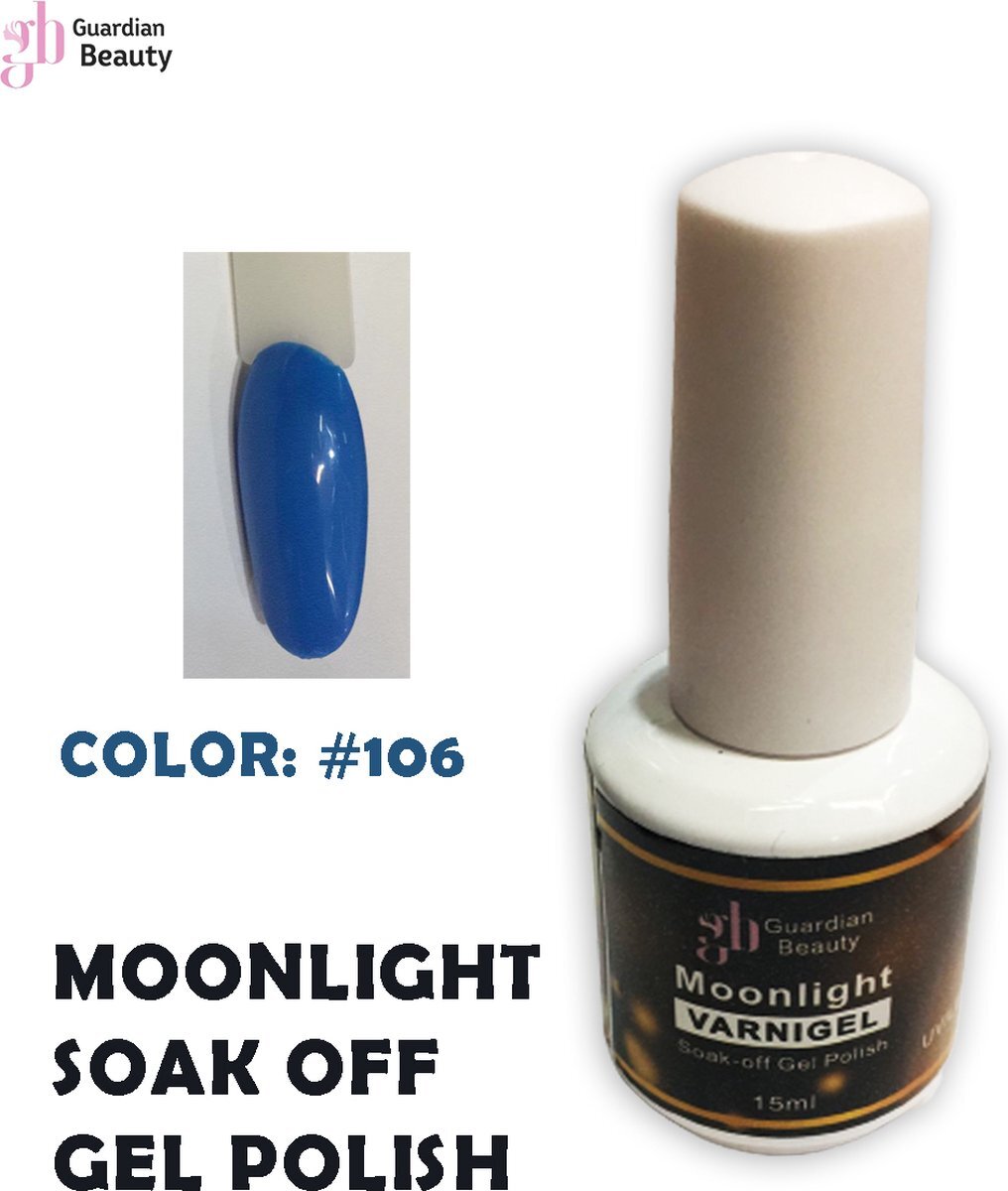 Guardian Beauty Moonlight Soak Off Gel Polish #106 | Gel Polish Soak Off