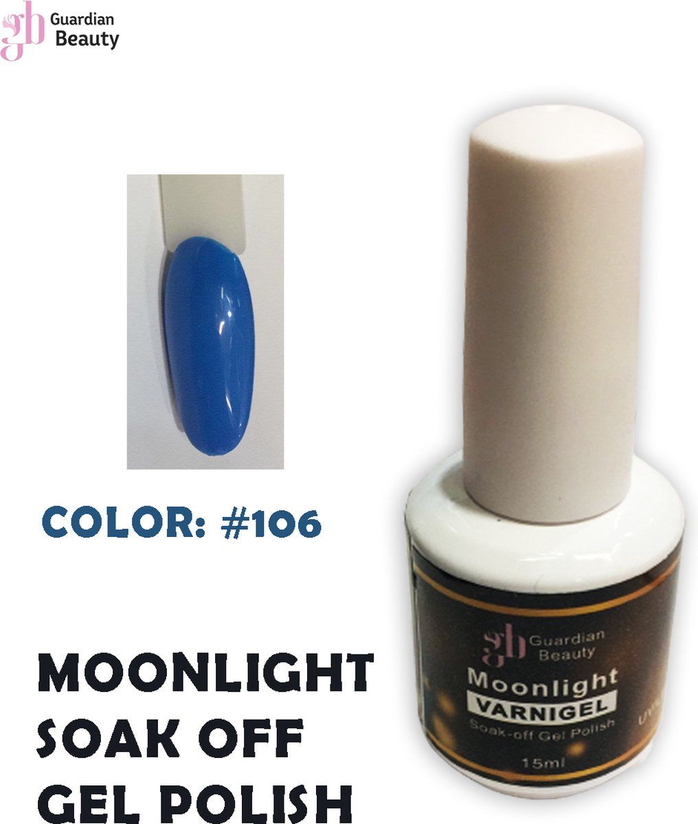 Guardian Beauty Moonlight Soak Off Gel Polish #106 | 8720211918117